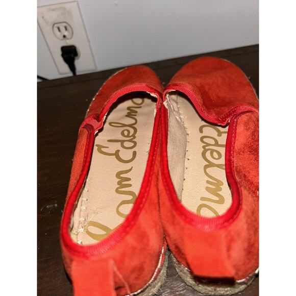 Sam Edelman Carrin Suede Espedrille Putty Size 7 EUC chic - Picture 2 of 4